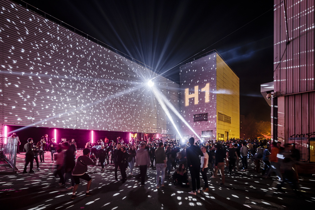 H1 Nuits Sonores extérieur