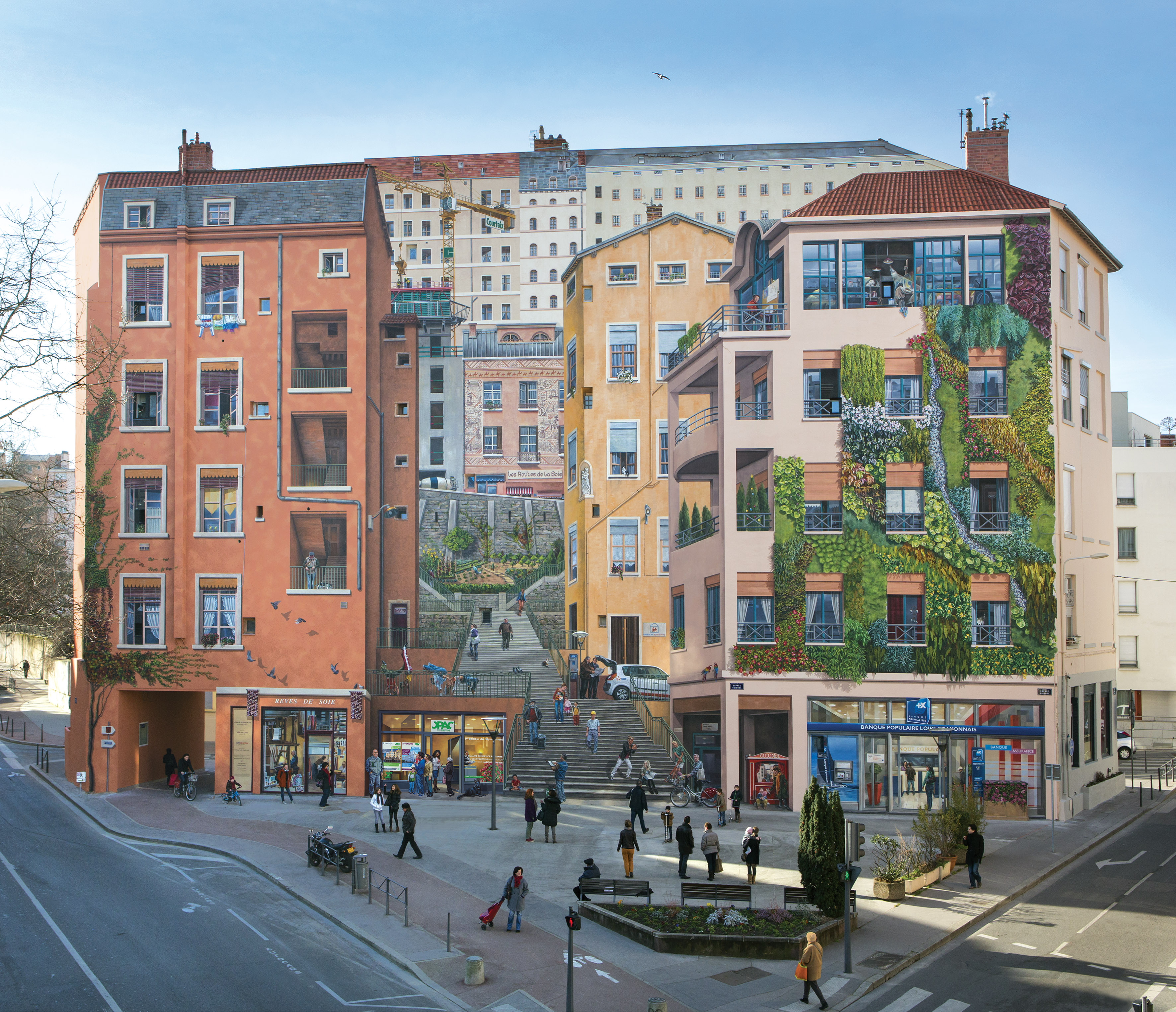 Mur peint des Canuts &copy; Michel Djaoui