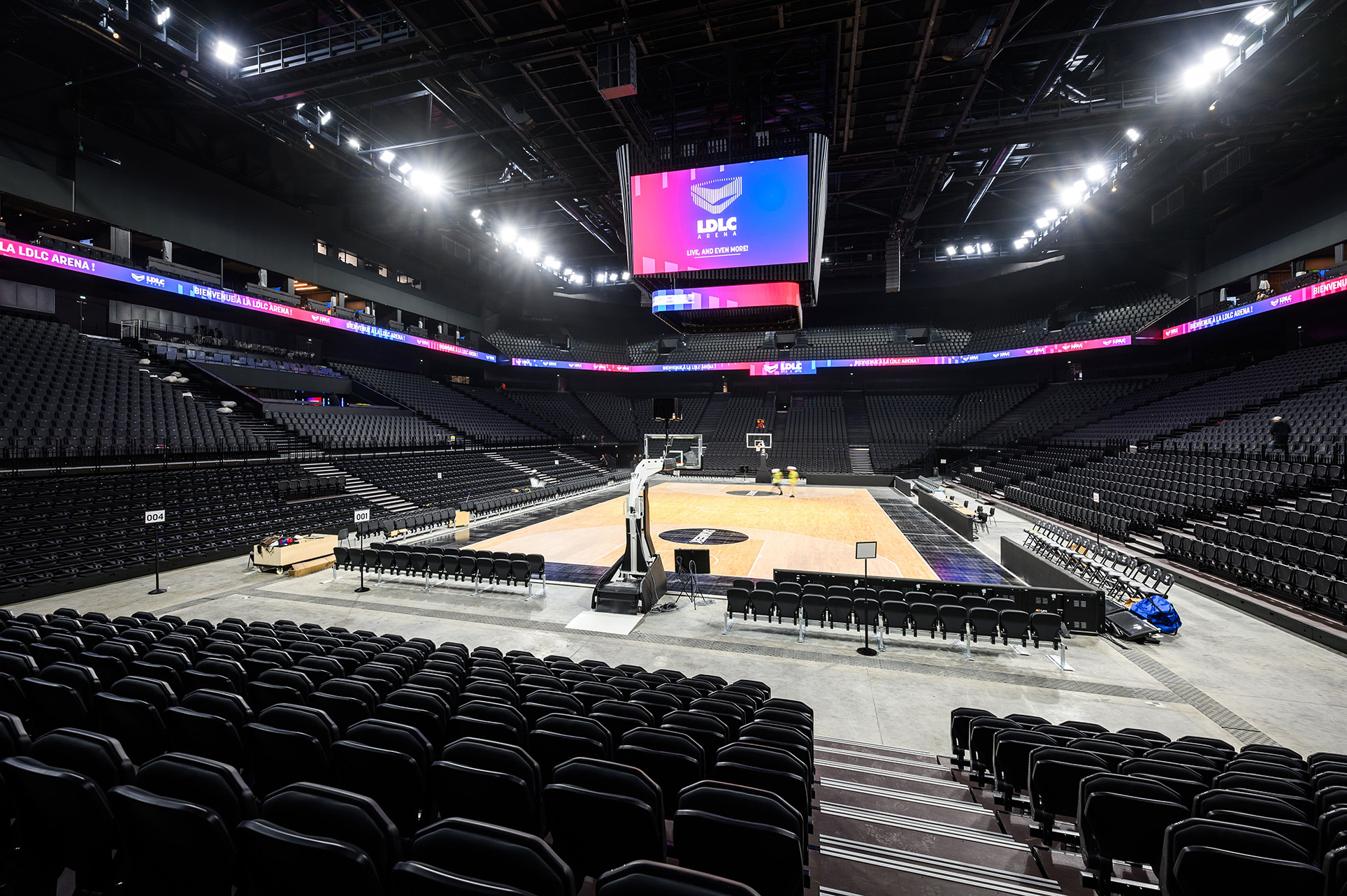 Stade de basketball de la LDLC Arena