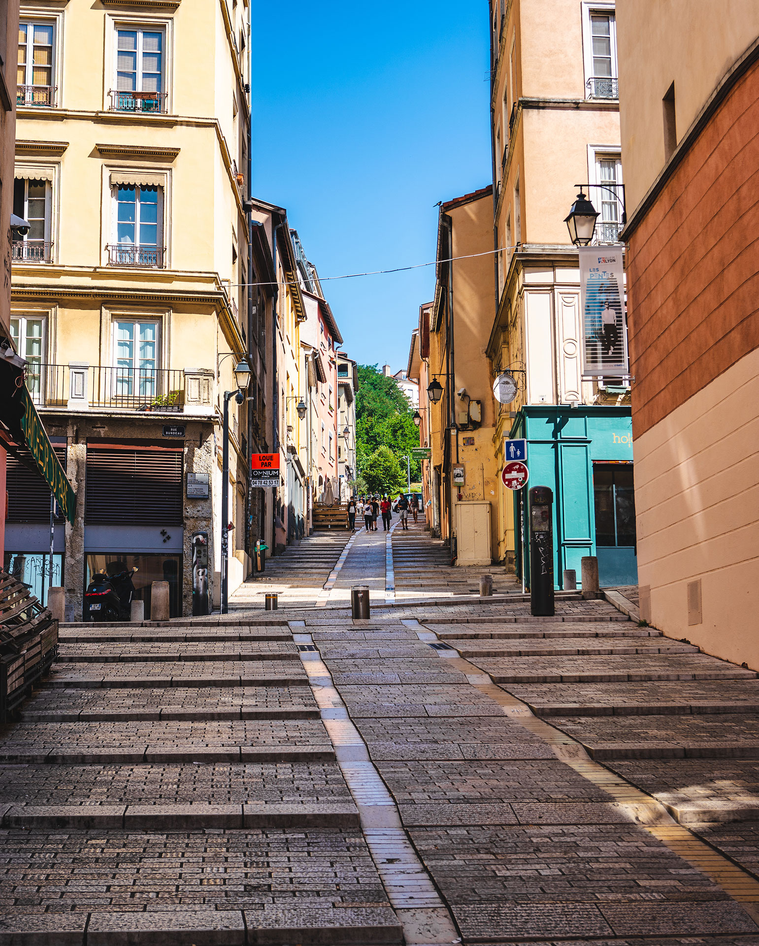 La Montée de la Grande Côte à la Croix-Rousse © Keitma / Shutterstock.com