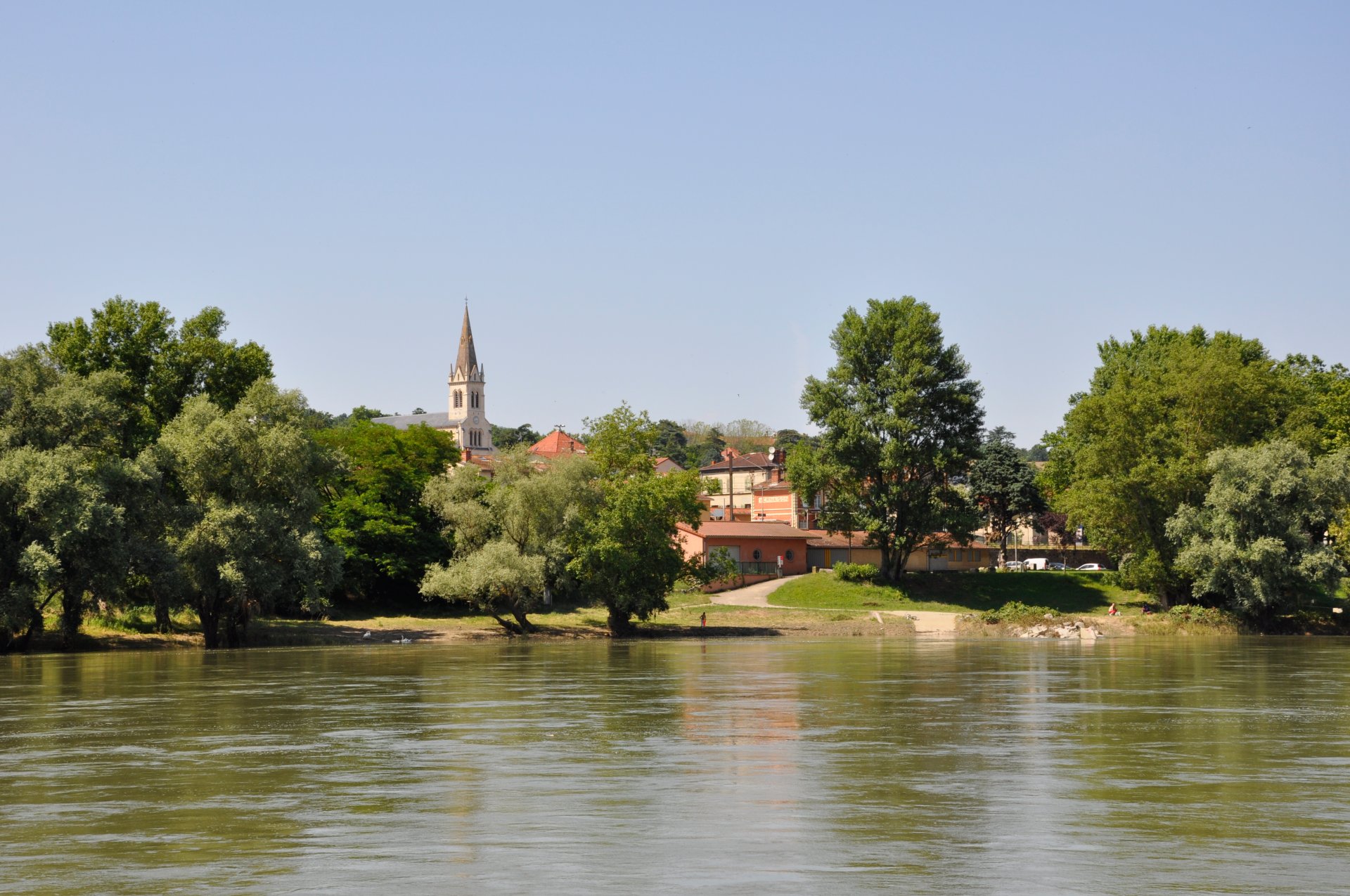 Vue de Vernaison © Mairie de Vernaison