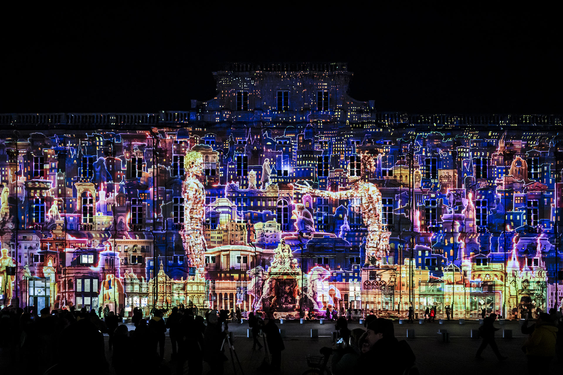 Fête des Lumières - Place des Terreaux © Birce Robert - www.b-rob.com