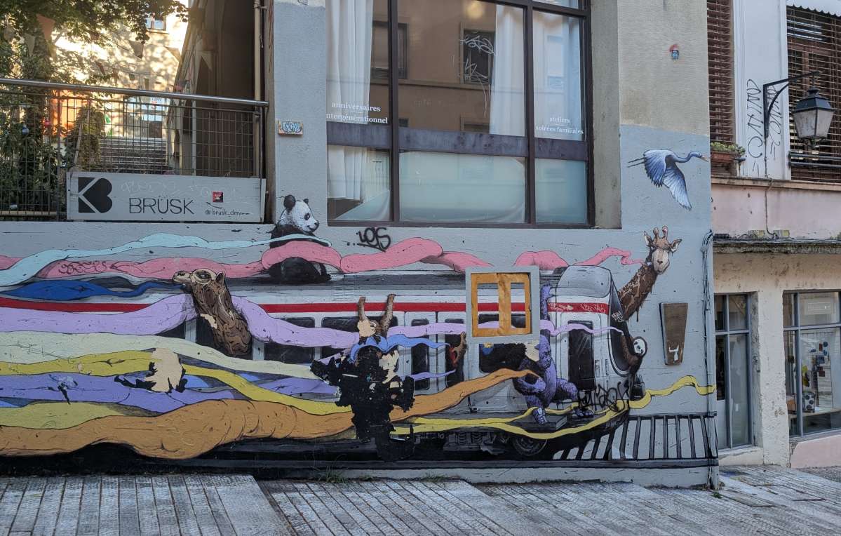 Artiste : Brusk / Photo : LD/ONLYLYON Tourisme et Congrès