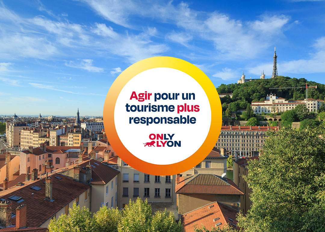 Visuel de Lyon avec logo Tourisme Responsable