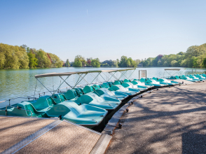 L'embarcadère du Parc de la Tête d'Or