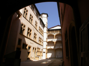 Cour du Musée Gadagne © S. Grange / Musée Gadagne