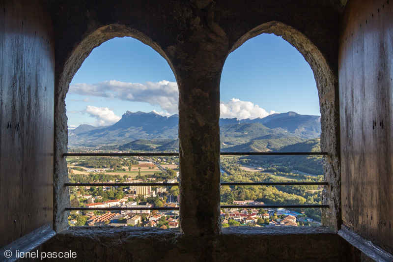 Vue depuis la tour de Crest, Drôme © Lionel Pascale / Drôme Tourisme