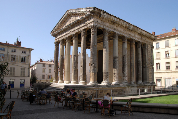 Le Temple d'Auguste et de Livie à Vienne © M. Rougy / Auvergne Rhône-Alpes Tourisme