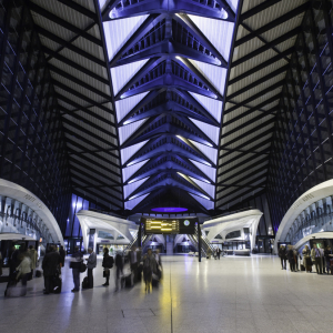 Gare SNCF de Lyon Saint-Exupéry © Spencer Lowell