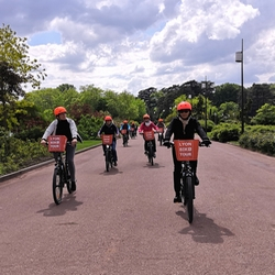 Balade à vélo électrique au Parc de la Tête d'Or